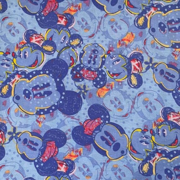 LuLaRoe Randy Disney Mickey XS Purple - Picture 2 of 3